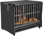 Funda Jaula Perro 48 Pulgadas Resistente Poliéster 600D Impermeable Ventana