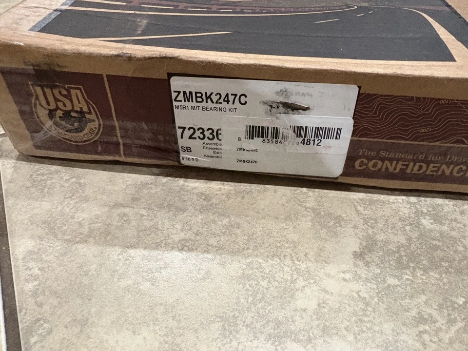 Kit de rodamientos M/T engranaje estándar de Estados Unidos ZMBK247 1988 y más nuevo Mazda/Ranger para Ford Foto 4 de 4