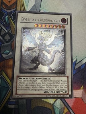 Yugioh! Ewig Infernaler Verdammnisdrache Ultimate Rare - TSHD-DE042 Unlimited DE