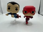 Funko Pop! Heroes DC Justice League The Flash and Superman 2018 Fall Exclusive
