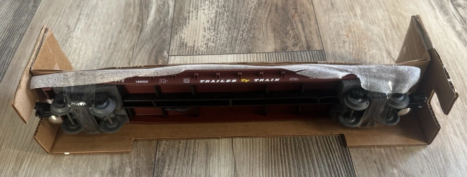 WEAVER ULTRA LINE Train Flat Car O Gauge TRAILER TT TRAIN TTX 190000 🌟 NEW! - Image 3 of 4