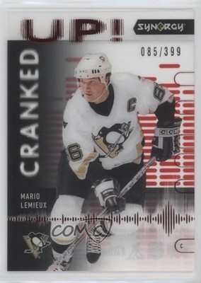 2022-23 Upper Deck Synergy Cranked Up Red 85/399 Mario Lemieux #CU-ML HOF 0r0m
