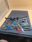 vintage 1980s gi joe parts lot Figures Helicopter  More Read DESCRIPTION