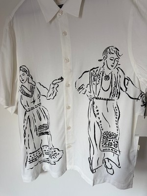 Aime Leon Dore Choros Button Up Shirt - Size XL - White - NEW | eBay