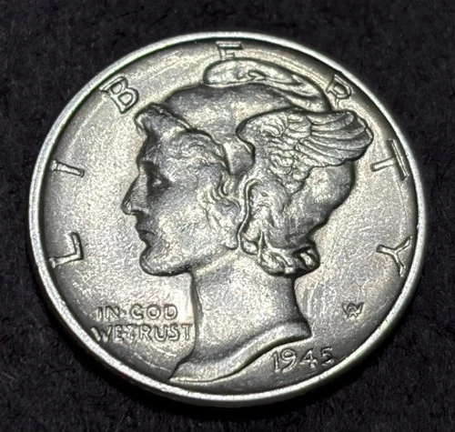 1945-P Mercury Dime Nice BU Uncirculated B