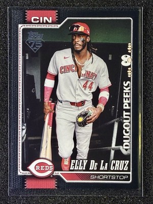2026 Topps Celebration Elly De La Cruz Dugout Peeks SSP Case Hit #1/10 Reds 🔥