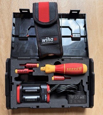 Wiha speedE Schraubendreher Drehmomentsatz Gürteltasche