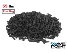 55 lbs Bulk Activated Carbon Premium Aquarium Filter Media Pond Reef Canisters