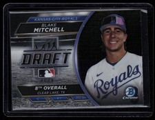 2023 BOWMAN DRAFT NIGHT BLAKE MITCHELL RC KANSAS CITY ROYALS #BDN-10 INSERT