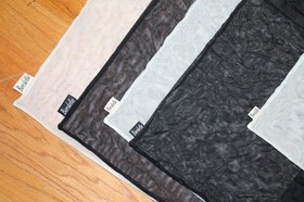 Bordelle mesh storage lingerie luxury cream white black garment bag S, M, L