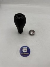 POMELLO CAMBIO IN PELLE MOSTRINA MARCE FIAT 500 ABARTH NUOVO ORIGINALE 46313040