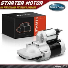Starter Motor for Ford Explorer 12-19 Focus Lincoln MKC Mercury 1.4KW 12V CW 10T