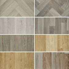 Vinyl Flooring Lino Wood Effect Roll Quality Lino Anti-Slip Rustic Country Cheap