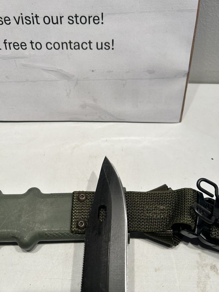 Ontario Knife Company M9 Green w/ scabbard M9 eBay