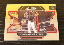 2022 Panini Prizm WWE Commander Azeez 