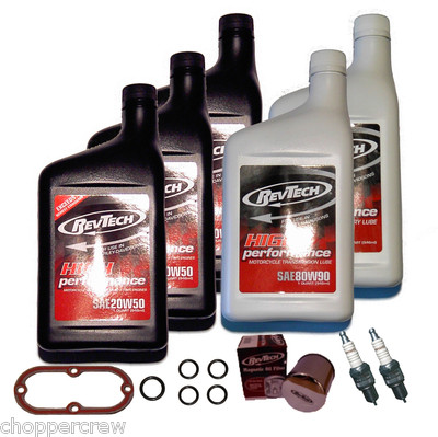 RevTech Harley EVO bis 1999 Öl Set Inspektionskit 20W50 #352 GP9,92 /L