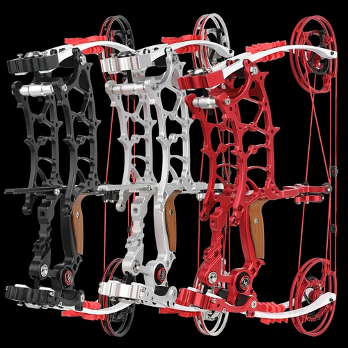 Compound Bow 30-75lbs Steel Ball Arrows set Dual-use Hunting RH LH Archery Shot - Picture 8 of 43