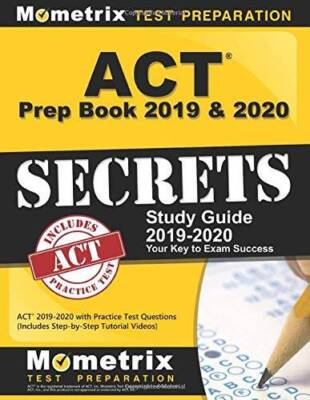 ACT Prep Book 2019 & 2020: ACT Secrets Study Guide 2019-2020 with Pr - VERY GOOD