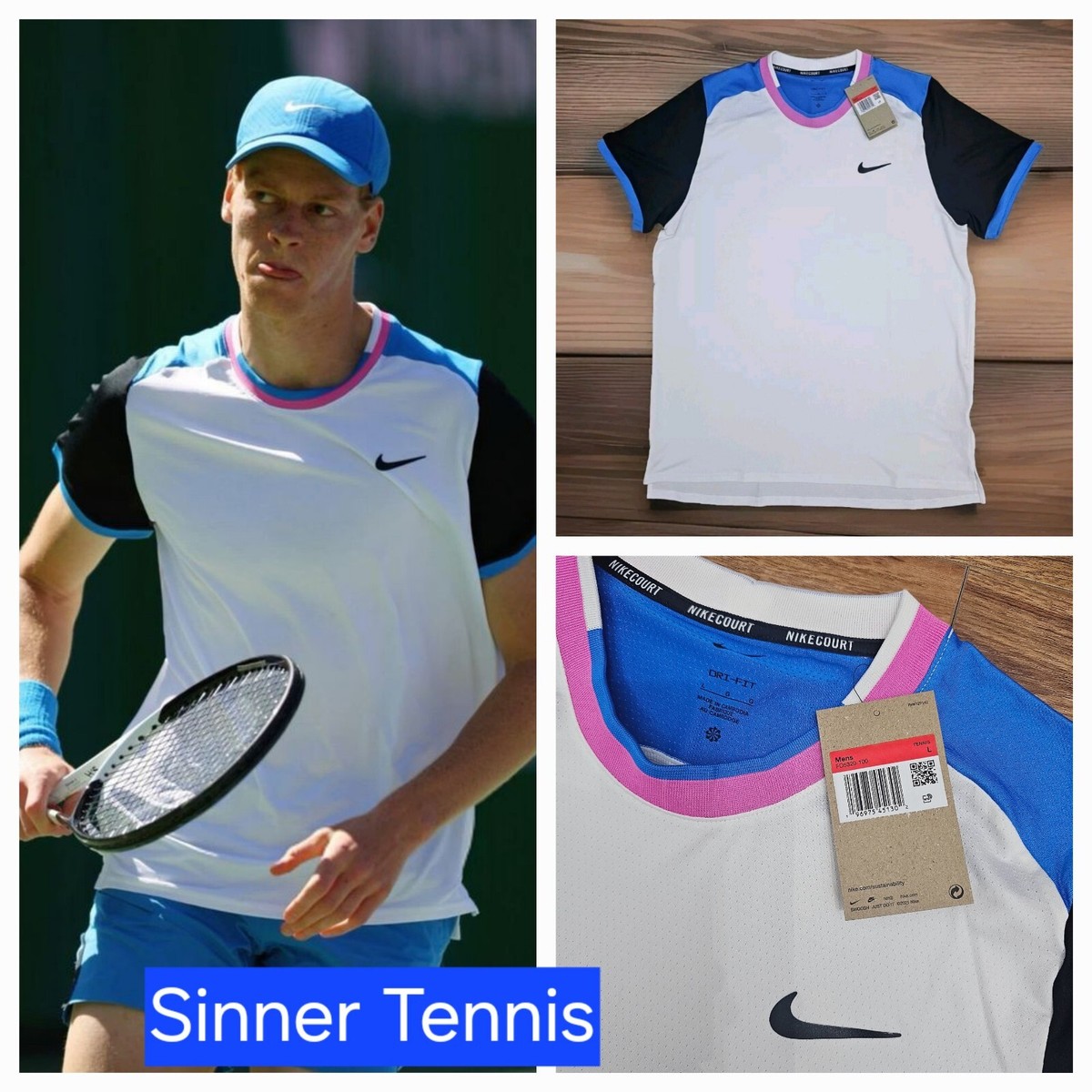 Nike Dri-Fit Court L Sinner Champion Miami Open 24 Tennis Nike Dri-Fit Court L Sinner Champion Miami Open 24 Tennis