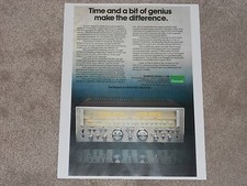 Sansui G-6000 Receiver Ad 1978, Info, 1 page, ready to frame