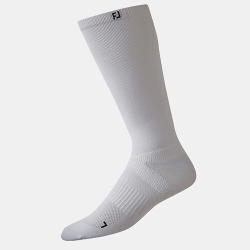 FootJoy FJ Tour Compression Men's Socks Golf Sports High Crew (White