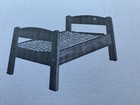 IKEA DUTKIG Wooden Doll, Cat Bed + 3 Piece Linens  101.016.64 (20" x 14" x 11") — photo 2
