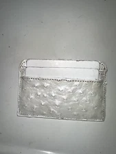 Genuine Ostrich Leather 5 Pocket Card Case Made in Mexico