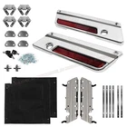 Saddle Bag Latch Lids Hardware Hinge Lock Kit For Harley Touring Model 1993-2013