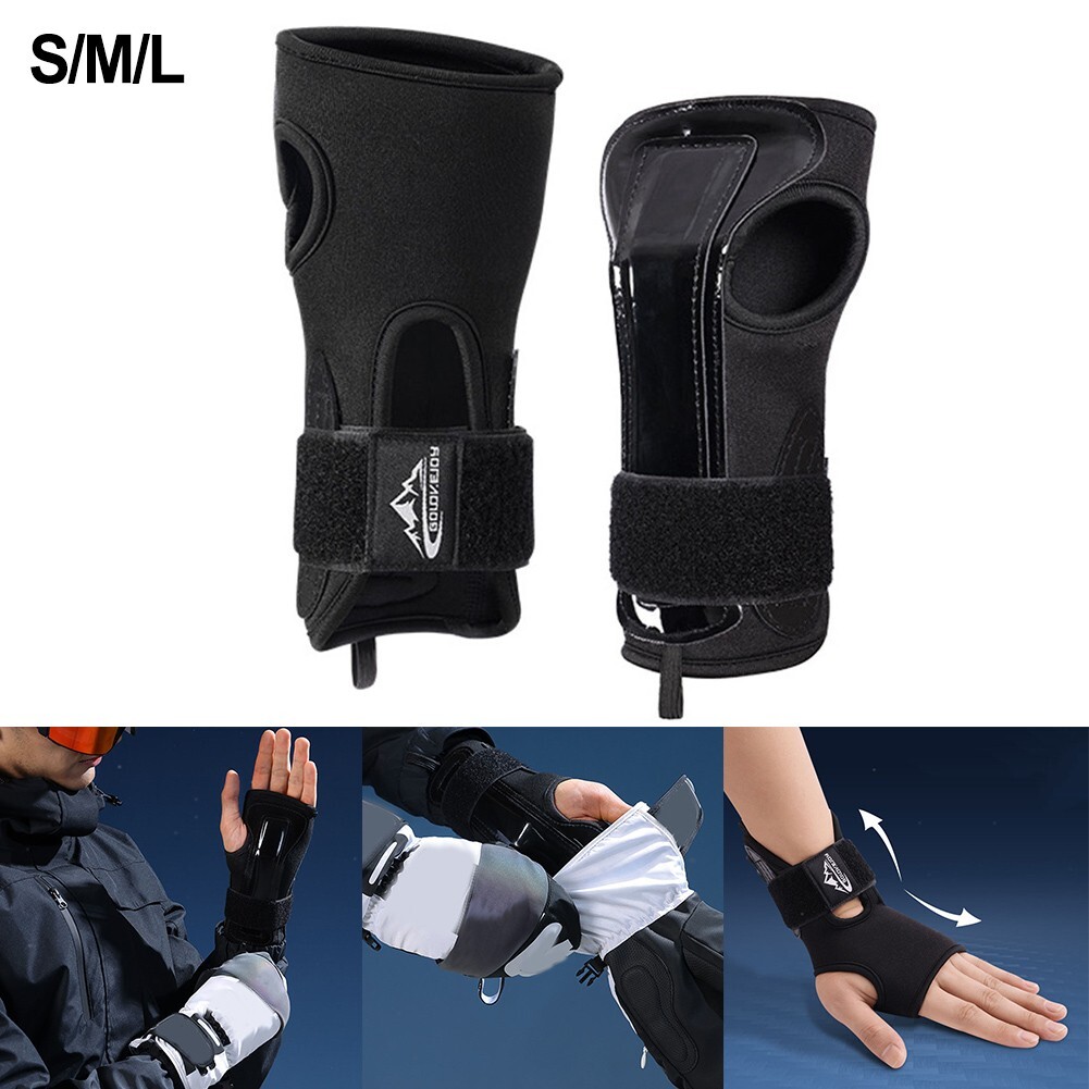 Flexible and Protective Wrist Guards for Skiing and Skateboarding