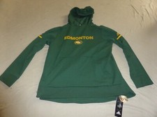 NEW ADIDAS EDMONTON ESKIMOS CFL SQUAD FOOTBALL MENS SIZE XL NWT ELKS GREEN