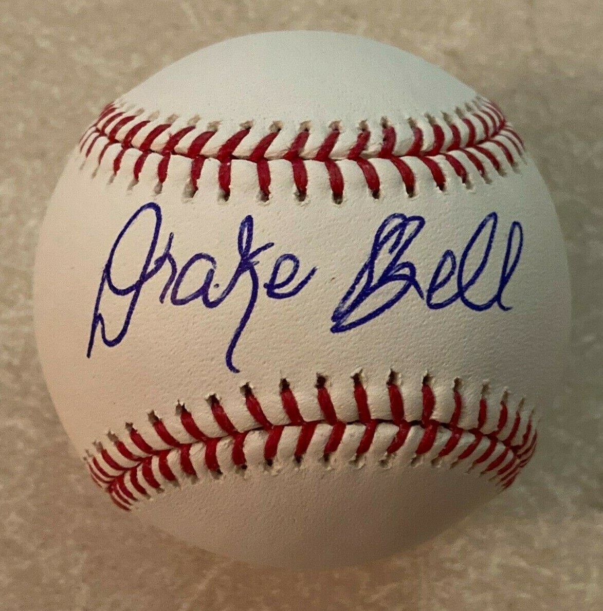 DRAKE BELL Signed OFFICIAL RAWLINGS BASEBALL Drake And Josh PSA DNA COA ROMLB 