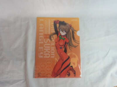 Evangelion Prize Clear Folder Asuka Langley Plug suit Mint