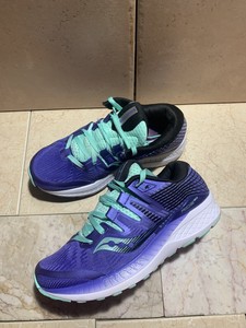 saucony ride iso purple