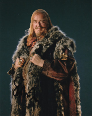 STEPHEN FRY signed Autogramm 20x25cm RINGS HOBBIT in Person autograph COA