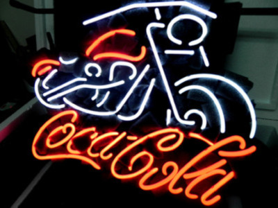 Coca Cola Motorcycle Motor Garage 20