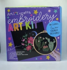 Art 101 Crafts - Embroidery Art Kit - Damaged Box