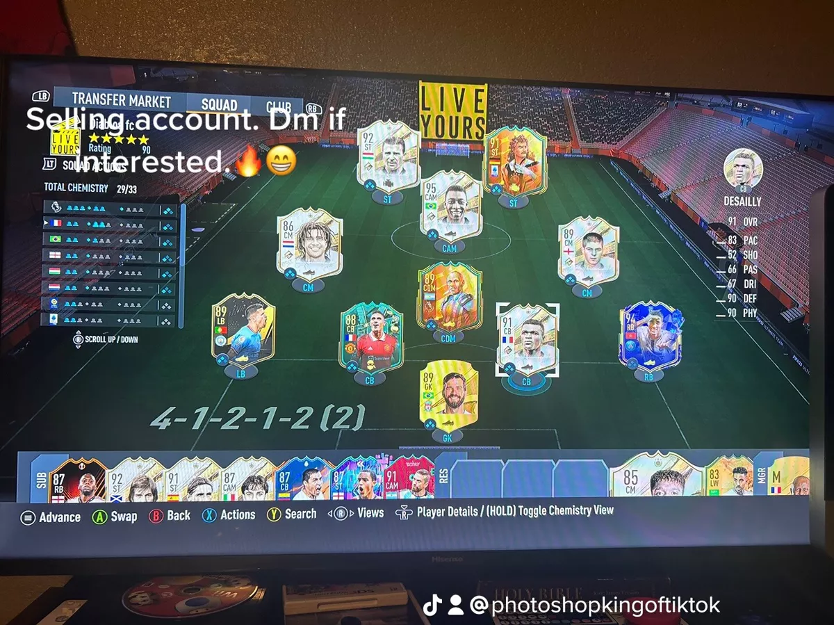 FIFA Ultimate Team : Account Safety