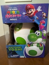 Hatchin' Yoshi The Super Mario Galaxy Movie Interactive Yoshi Figure NEW IN HAND