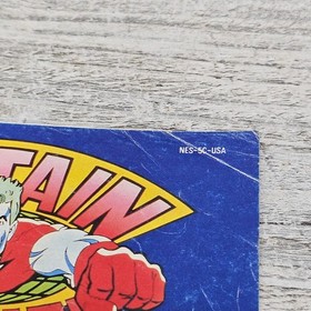 Captain Planet and the Planeteers Manual Only NES Original Instruction Booklet