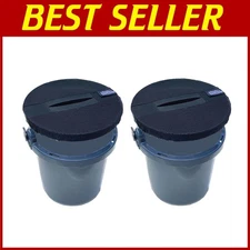 Boat Bucket Lid - Fishing & Boating Accessories - Black Mesh