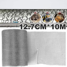 10m Wire Mesh Hole Fill Fabric Stainless Steel Flexible Stretchy Hardware DIY