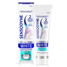 Toothpaste Clinically Proven Whitening for Sensitive Teeth, 3.4 oz
