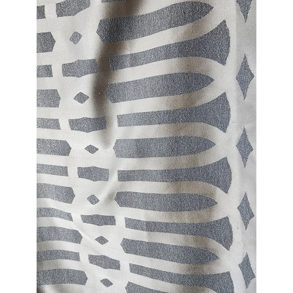 HOTEL COLLECTION Juego de 2 fundas de almohada ESTÁNDAR de eslabones de afrodita gris plata Foto 4 de 4