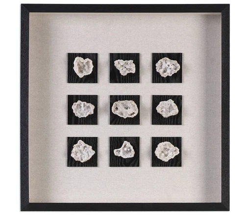 Uttermost 04080 Geode Natural/Black Shadow Box - Picture 1 of 2