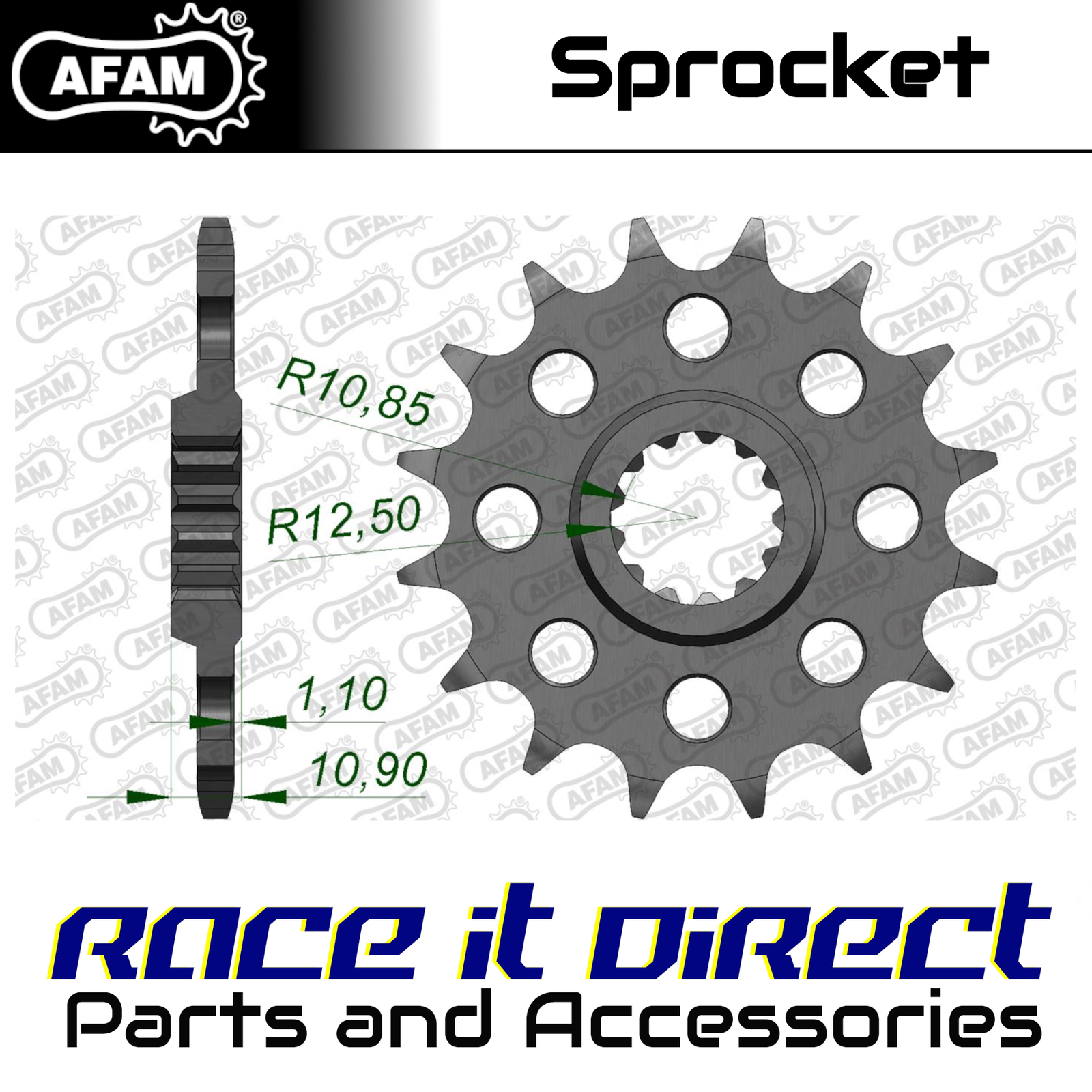 AFAM 21603-13 FRONT 13T, 520