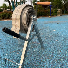 Portable Hose Reel Machine Manual Fire Hose Winder Foldable Agricultural Water H