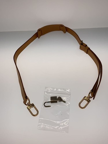 LOUIS VUITTON Boston Bag Key Pole Band 60 PVC BRW Total Pattern M41412 Used - Picture 7 of 9