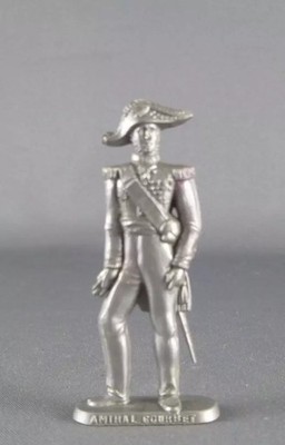Werbefigur Kaffeehaus - Berühmte Boote & Seeleute - Admiral Curve