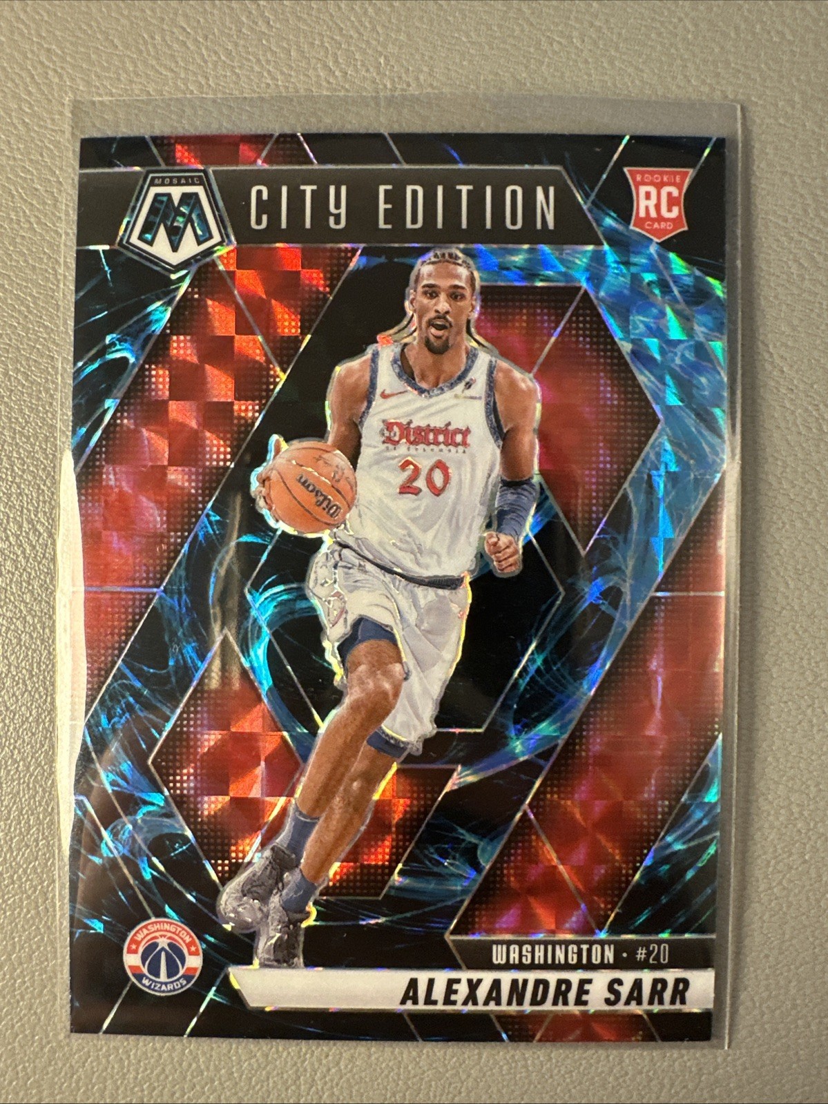 2024-2025 Mosaic - Alexandre Sarr Genesis Mosaic Prizm City Edition #278 SSP