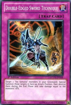 Yu-Gi-Oh TCG LCGX-EN264 C Double-Edged Sword Technique Legendary Collection 2:T